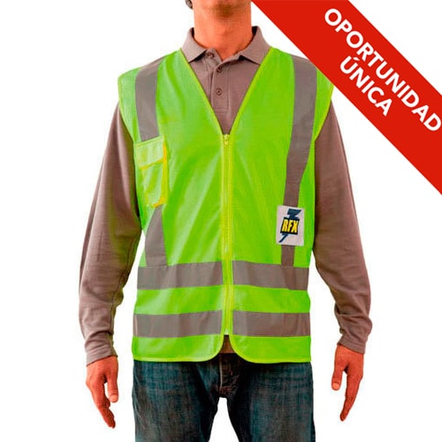 Chaleco-Clasico-RFX-Verde-UPF-25-FP-Solar-min.jpg Safety Chaleco Clasico Rfx Verde Upf 25 (Fp Solar) - Imagen 1